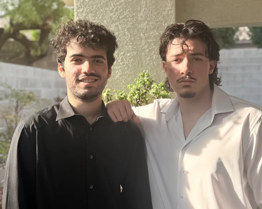 Abdu and Cole, the two-person team behind Acons Studio
